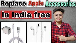 how to replace apple Accessories in India  in hindi | how to replace apple earphone