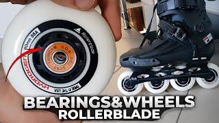 INLINE SKATE WHEELS AND BEARING TO BUY Review Rollerblade