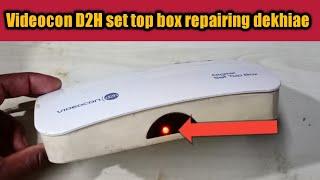 d2h Videocon set top box repairing dekhiae