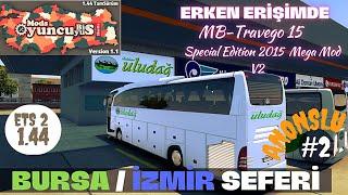 ETS 2 - 1.44 OyuncuyusBisMap-YKS | BURSA-İZMİR SEFERİ  #g29 #otobüsvideoları #balikesiruludağ