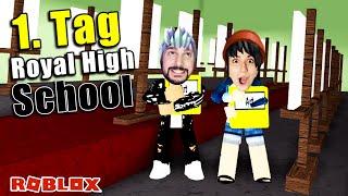 UNSER 1. TAG AN DER ROYAL HIGH SCHULE! Wie ist das Leben an der neuen Schule? [Roblox Deutsch]