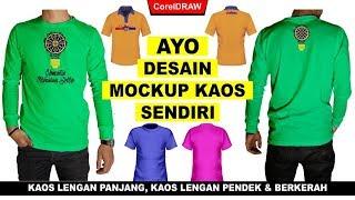 Cara Membuat Mockup Kaos Sendiri di CorelDraw - Tutorial CorelDRAW