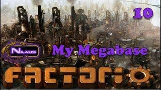 Factorio - My Megabase E10 - Train logic is hard