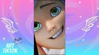 miraculs  ladybug glowup TIKTOK CARTOON ART mlb mix tiktok irish ️