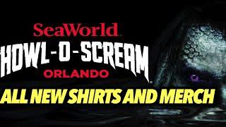 SeaWorld Howl-O-Scream Halloween Shirts and Merch