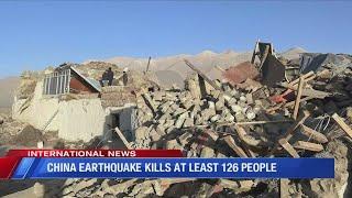 China earthquake kills at least 126 people