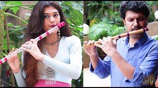 Rimjhim Rumjhum-Flute Duet-Palak & Sachin Jain- Daughter and Dad -The Golden Notes- Ft. Riyaz Ap