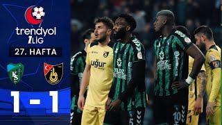 Kocaelispor (1-1) İstanbulspor - Highlights/Özet | Trendyol 1. Lig - 2024/25