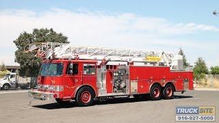 1991 Pierce Arrow 105' Quint Fire Truck for sale by Truck Site