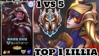 Wild Rift Lillia - Top 1 Lillia Gameplay Rank Challenger