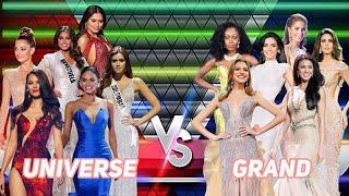 MISS UNIVERSE v/s. MISS GRAND INTERNATIONAL | EVENING GOWN