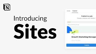 Introducing Notion Sites