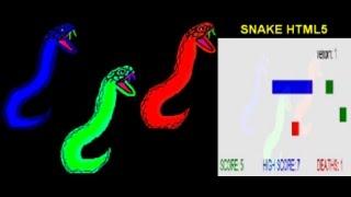 Snake SlashnburnSoftwareStudio HTML5 Canvas Game