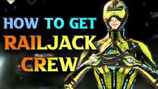 GET YOUR CREW - Warframe Railjack Guide #tennocreate