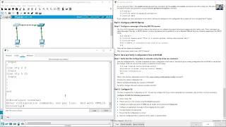 2.5.5 Packet Tracer - Configure Initial Switch Settings