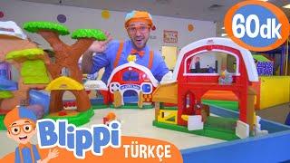 Blippi Kapalı Bir Oyun Parkını Ziyaret Ediyor | Blippi Türkçe - Çocuklar için Eğitici Videolar