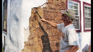 Lime Plaster on Strawbale Gone Wrong, And How I Fixed It