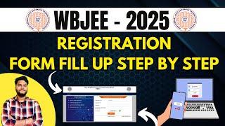 WBJEE 2025 FORM FILL UP | WBJEE 2025 REGISTRATION STEP BY STEP | WBJEE UPDATE #wbjee2025