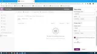Create custom entity in Dynamics 365 new  power platform UI
