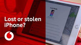 Lost or stolen iPhone? | Help & Support | Vodafone UK