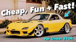Top 5 BEST First Cars For Enthusiasts! (Under $10k)