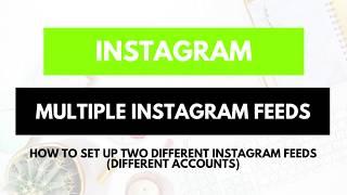 WIX Tutorial: Two Instagram Feeds