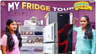 My Fridge Tour || What’s inside My Fridge || Sahrudafruity