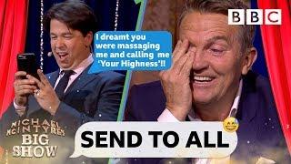 Bradley Walsh DESTROYED  by Michael McIntyre’s nightmare text - Send To All