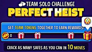 team solo crazy columns rainbow perfect heist solo challenge | match masters