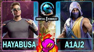 MK1 Hayabusa (JOHNNY CAGE) VS A1AJ2 (RAIN)Mortal Kombat 14K 60ᶠᵖˢ