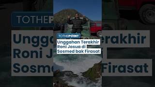 Unggahan Terakhir Roni Josua yang Terseret Ombak Pantai Kedung Tumpang, Caption "Last" bak Firasat