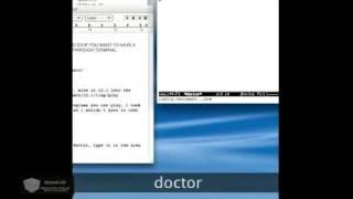 fun with Mac terminal (Doctor)