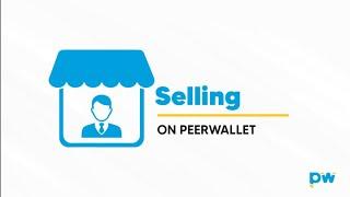 Selling On Peerwallet