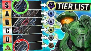 NEW WEAPONS Tier List - ALL BEST and WORST GUNS in Halo Infinite - Advanced Guide