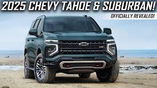 New 2025 Chevy Tahoe & Suburban Revealed!