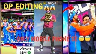 FREEFIRE// ROHIT SHARMA SHOT EDITING TUTORIAL// #GARENA FREE FIRE