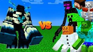 MUTANT WARDEN vs MUTANT MOBS - EPIC MINECRAFT BATTLE