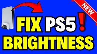 How to Fix Brightness on PS5 ( Fast Tutorial )