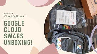 Google cloud swags unboxing ~2021