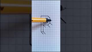 #shorts - P letter 3D drawing - unique pictures | Noobstar creations