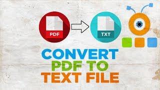 How to Convert PDF to Text File using Adobe Reader