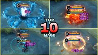TOP 10 BEST MAGE FOR 2024 ~ MOBILE LEGENDS