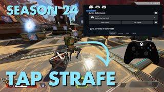 HOW TO TAP STRAFE ON CONTROLLER (SEASON 24)