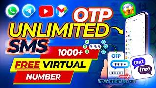 Create Telegram, WhatsApp Accounts Free On USA/UK Numbers 2025 | OTP Verification | Voip Number