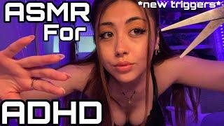 ASMR for ADHD | fast and aggressive (NEW TRIGGERS!) very chaotic 