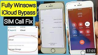 🈯️iphone icloud bypass ios 12.4.9/14.2 untreated  window method  Meid sim call fix  