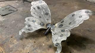 How to make a metal butterfly