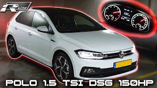 2020 VW Polo AW 1.5 TSI DSG Highline Business R 0-100 km/u 150HP acceleration