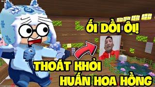 GIẢI MÃ THOÁT KHỎI HUẤN HOA HỒNG TRONG MINI WORLD | MEOWPEO MINI GAME