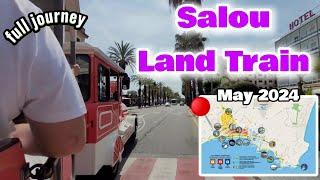 Salou Land Train | May 2024 | full journey | map/times/prices